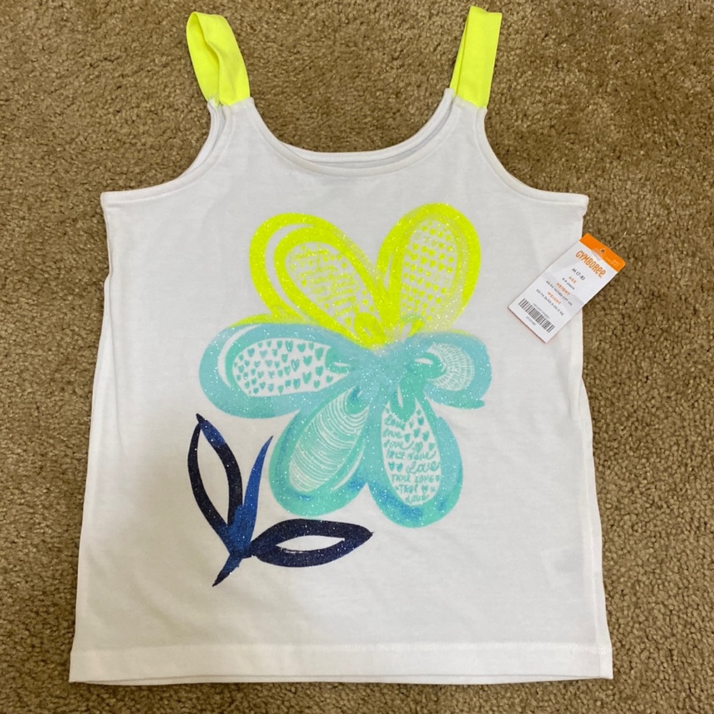 NWT- Gymboree workout tank size M (7-8)